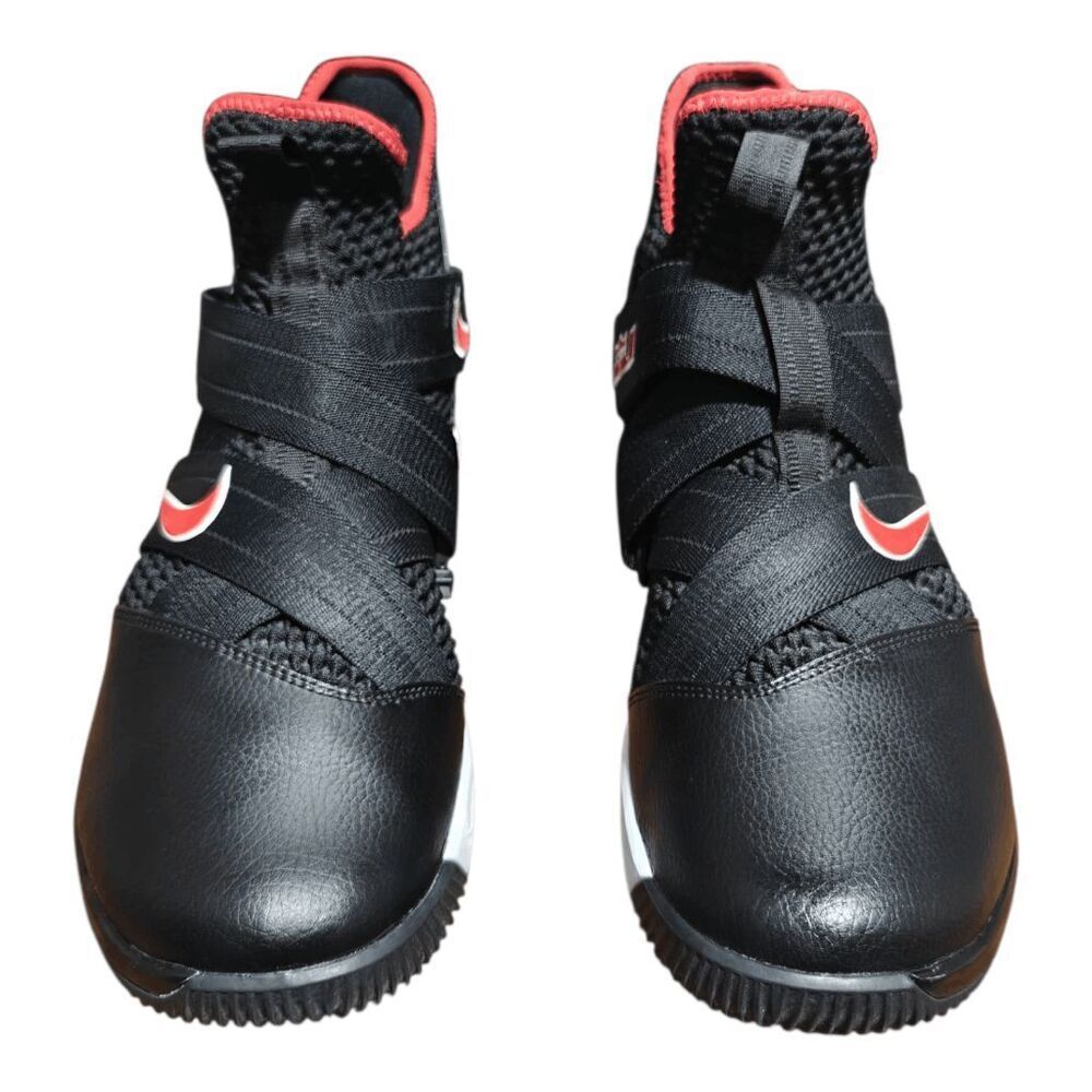 NIKE LeBron Soldier 12 'Bred' Basketball Shoes Size 13 - Picture 5 of 10